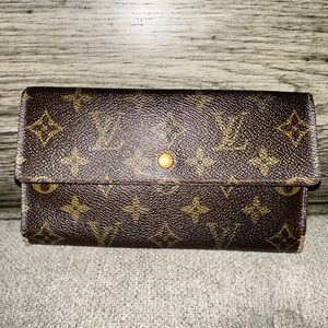 Authentic Vintage Louis Vuitton Monogram Wallet
